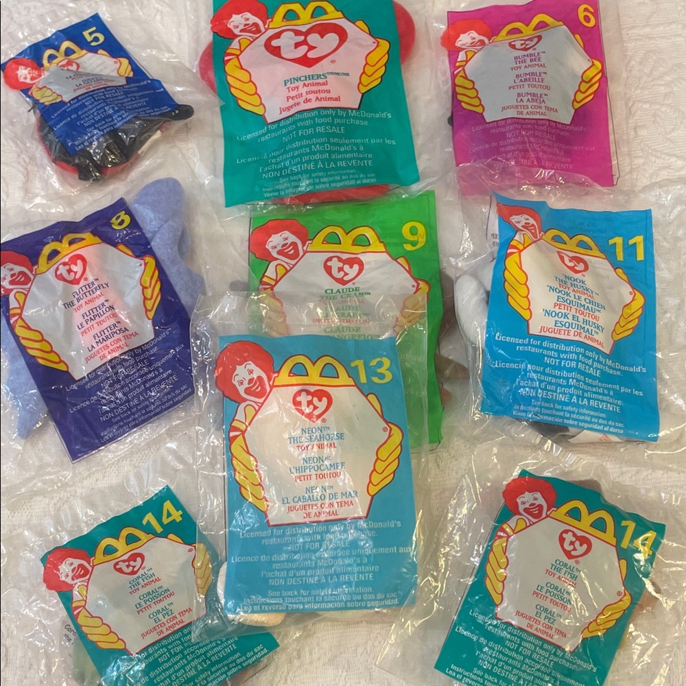 Ty Teenie Beanie Babies brand new in their original packages